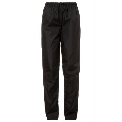 Vaude Kvinnors Fluid Byxor regnbyxor Black