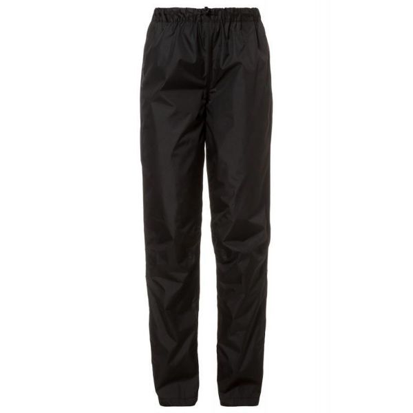 Vaude Kvinnors Fluid Byxor regnbyxor Black