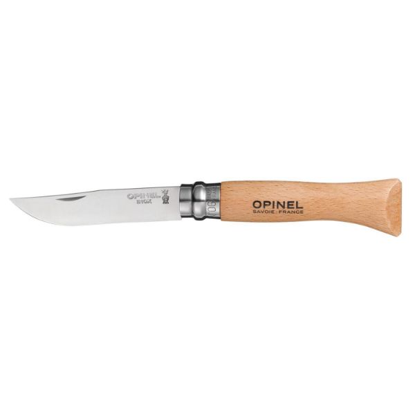 Opinel N°9 Kolstål 9,0 cm Beige