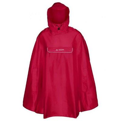Vaude Valdipino Poncho Indian Red