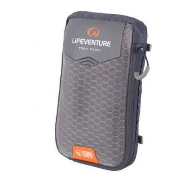 Lifeventure HydroFibre Trekhandduk - Stor Grey