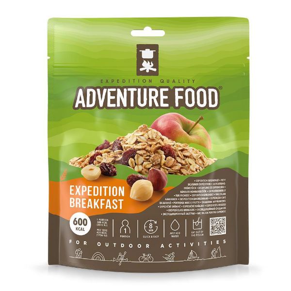 Adventure food Äventyrs Mat Expedition Frukost