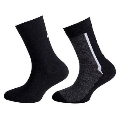 Ulvang Ultra Jr 2 pk Charcoal Melange/Black