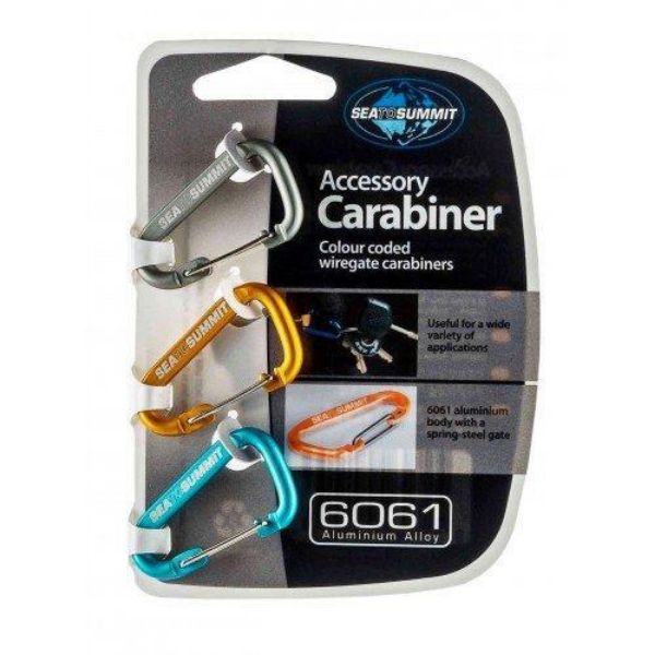 Sea To Summit Accessory Karbinset 3 st Clear