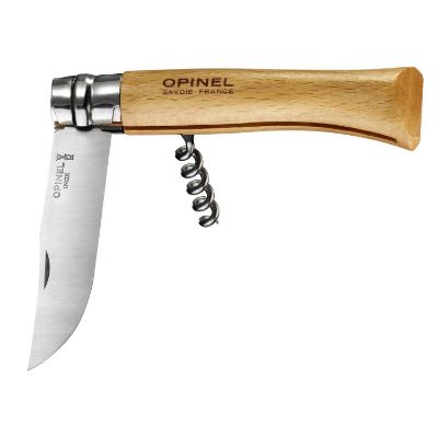 Opinel Propträckare kniv N°10 Stainless.