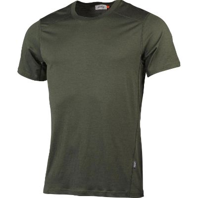 Lundhags Gimmer Merino Ms Tee Dark Agave