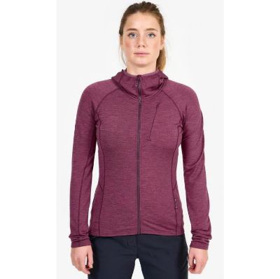 Montane Kvinnors Protium Hoodie Wineberry