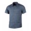 Lundhags Ekren Ms SS Shirt  Deep Blue