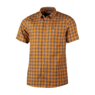Lundhags Ekren Ms SS Shirt  Dk Gold