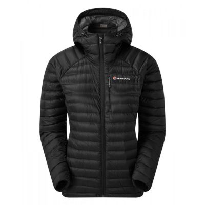 Montane Kvinnors Featherlite Dunjacka Black