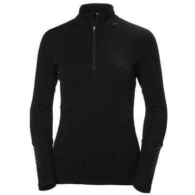 Helly Hansen Lifa Merino Midweight Zip W Black