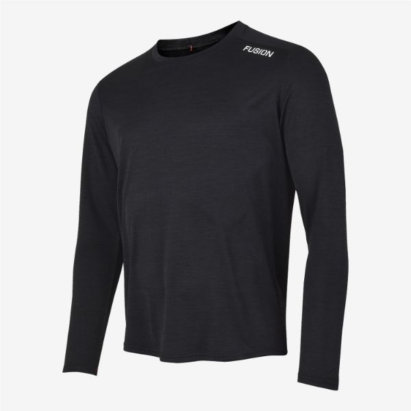 Fusion Herr C3 Långärmad Skjorta Black