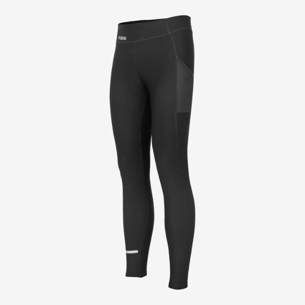 Fusion Womens Hot Long Tights Black