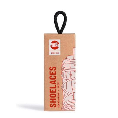 Hanwag Originale Snörband Black Melange