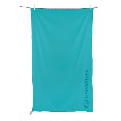 Lifeventure återvunnet SoftFibre Trek handduk. Teal