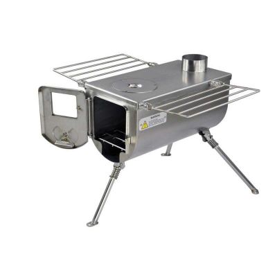 Winnerwell Woodlander 1G L-sized Cook Camping Stove Steel