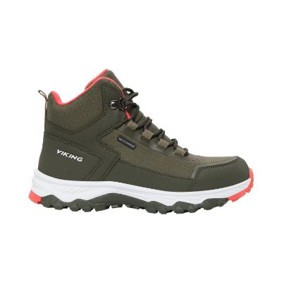 Viking Akkarvik Mid WP Juniorkänga Huntinggreen/Red