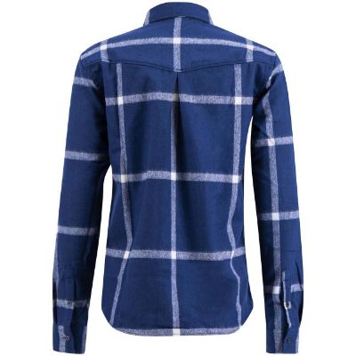 Ulvang Yddin ullflanellskjorta New Navy/Vanilla