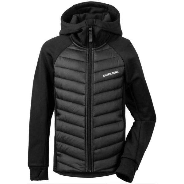 Didriksons Tovik Girls Hoodie 4 060/Black