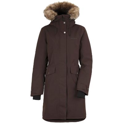 Didriksons Erika Womens Parka 3 083/Chocolate Brown