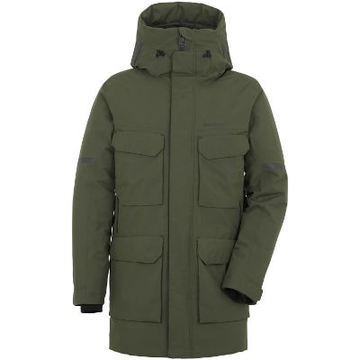 Didriksons Drew Mens Parka 6 300/Deep Green