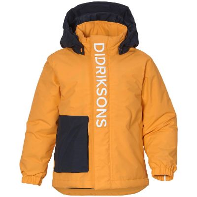 Didriksons Rio Kids Jacket  505/Fire Yellow