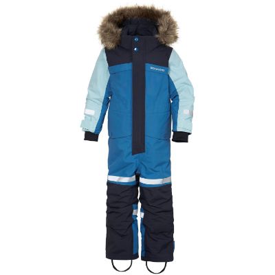 Didriksons Bjärven Kids Coverall  482/Corn Blue