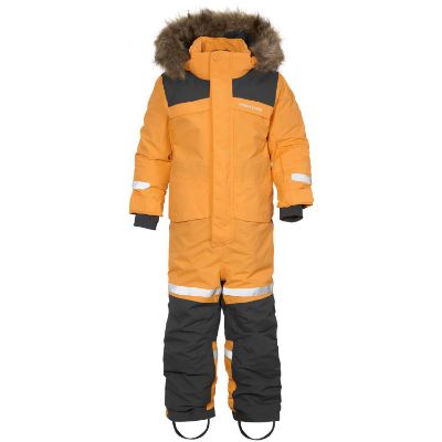 Didriksons Bjärven Kids Coverall  505/Fire Yellow