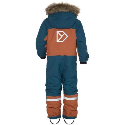 Didriksons Bjärven Kids Coverall  524/Acorn Brown