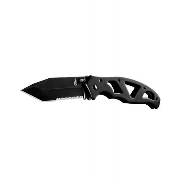 Gerber Paraframe II Tanto Folder, Serrated No Color