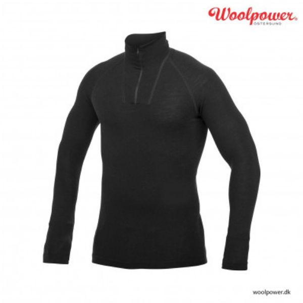 Billede af Woolpower Lite Ms Zip Turtleneck