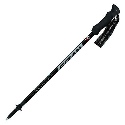 Fizan Compact Vandrestave Black Melange