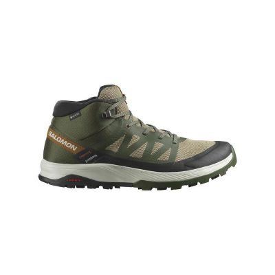 Salomon Outrise Mid GTX Olive Night / Rainy Day / Sugar Almond