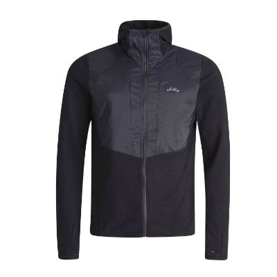 Lundhags Padje Merino Block Hoodie M Black