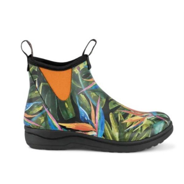 Green Comfort Rafael Rain Rubberboot Flower Paradise