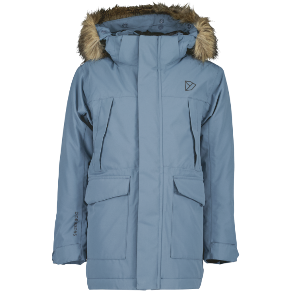 Didriksons Oxid Kids Parka True Blue