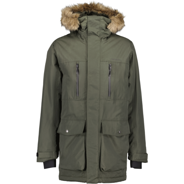 Didriksons Marco Unisex Parka 3 Deep Green