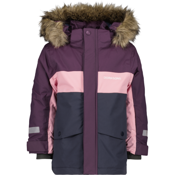 Didriksons Bjärven Kids Parka 2 Plumb
