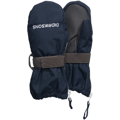 Didriksons Biggles Kid's Zip Mittens Classic Navy