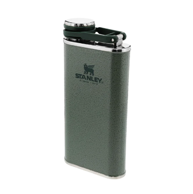 Stanley Classic Lommelärke i rostfritt stål 0,23 L Hammertone Green	