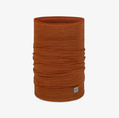 Buff Lättviktig Merinoull Halsvärmare Cinnamon