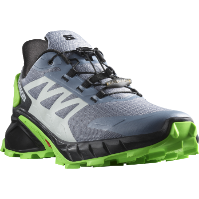 Salomon Supercross 4 Flint Stone/Black Green Gecko