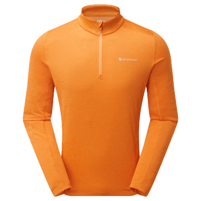 Montane Dart Zip Neck Flame Orange