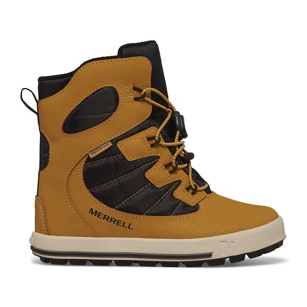 Merrell Snow Bank 4.0 WP Barnskor Wheat / Black