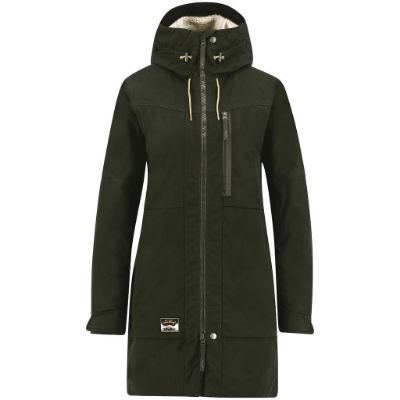 Lundhags Knak Pile Ws Parka Dark Forest green