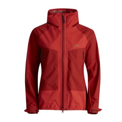 Lundhags Padje Light Vattentät Jacka W Lively Red/Mellow Red