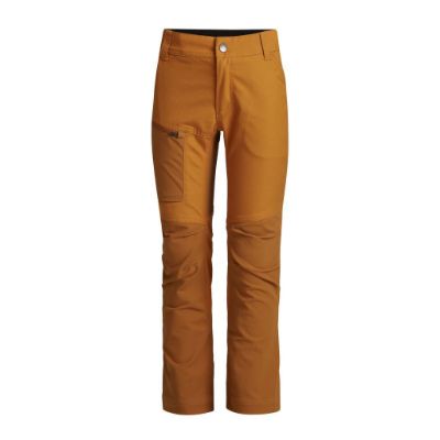Lundhags Fulu Stretch Hybrid Byxor Jr. Gold/Dark Gold