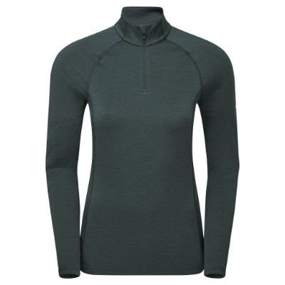 Montane F DART XT ZIP HALS Deep Forest