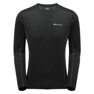 DART LONG SLEEVE T-SHIRT - Black