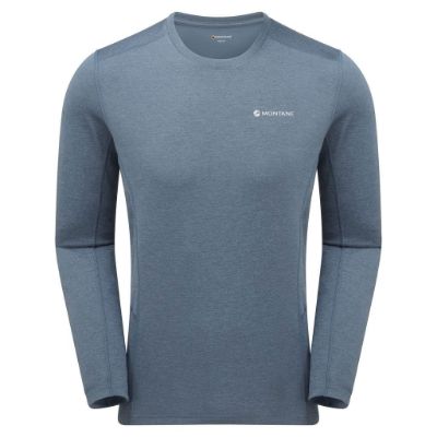 DART LONG SLEEVE T-SHIRT - Stone Blue